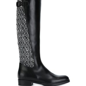 DOLCE & GABBANA
tweed panel boots